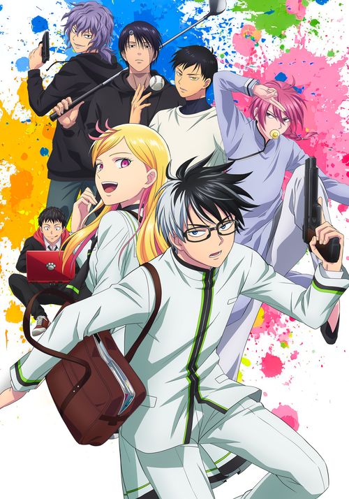 vap anime POWER DOLLS Vintage Poster Detachment Line Service Anime Manga 1998 Vap  Video main image 1