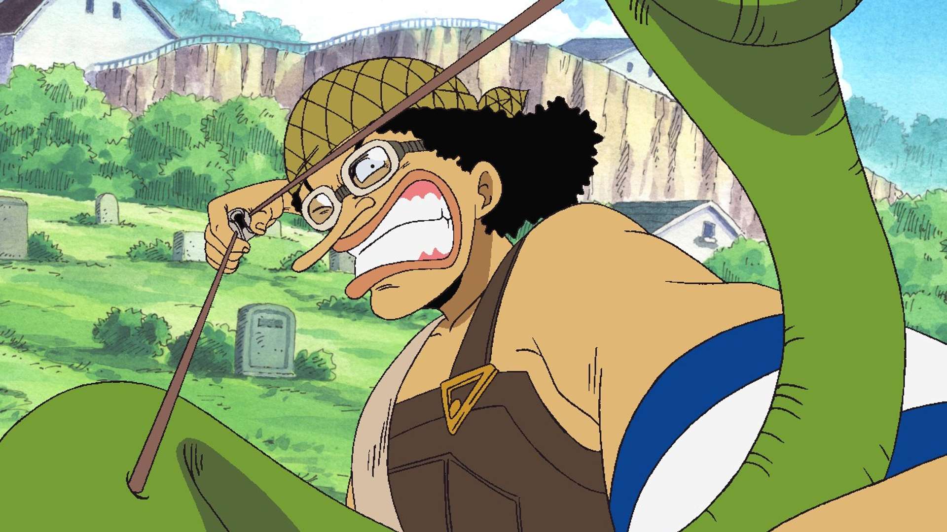 FunkoShop Exclusive One Piece Nami and Usopp Statue Funko Pops, image size:1920x1080